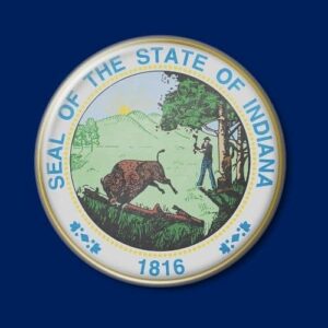 State Fee for Registered Agent change of an LLC in Indiana
