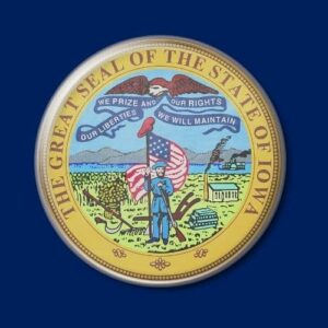 State Fee for Registered Agent change of an LLC in Iowa