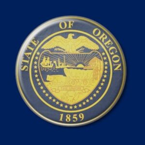 State Fee for Registered Agent change of a Corporation in Oregon