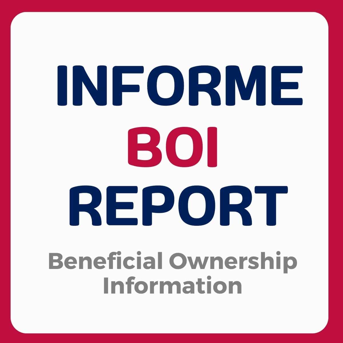 BOIR (Benefial Ownership Information Report) | Aztec Project | Forma Tu ...